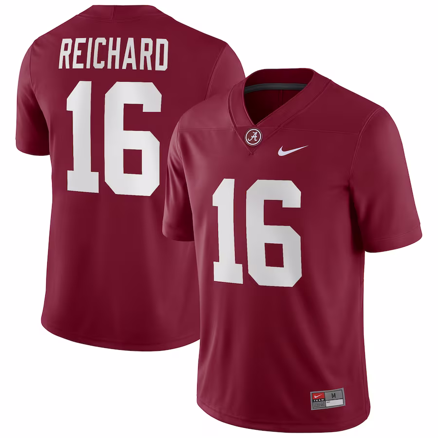 Will Reichard Alabama Crimson Tide Nike Player Game Jersey - Crimson - Jersey