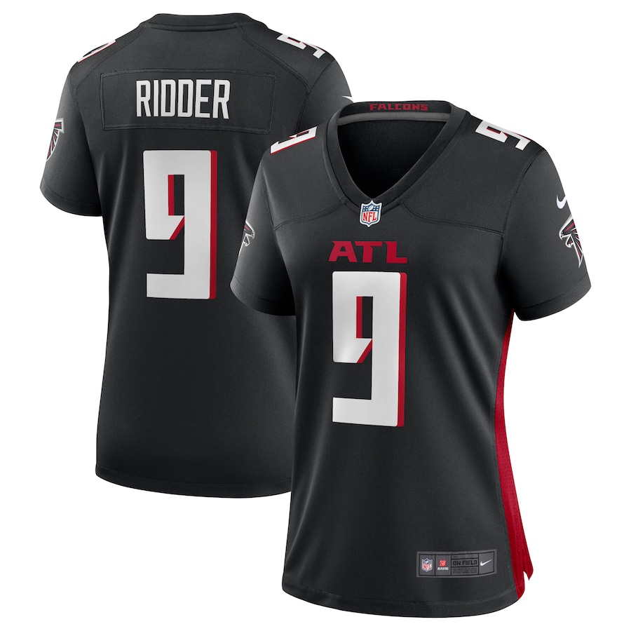Women's Atlanta Falcons Desmond Ridder Nike Black Game Player Jersey - Jersey
