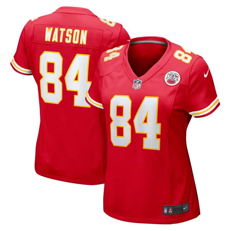 Women's Kansas City Chiefs Justin Watson Nike Red Game Player Jersey - Jersey