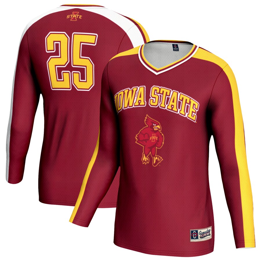 Youth GameDay Greats Cardinal Iowa State Cyclones Women's Volleyball Lightweight Fashion Jersey - Jersey