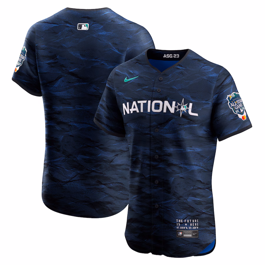 Men's National League Nike Royal 2023 MLB All-Star Game Vapor Premier Elite Jersey - Jersey