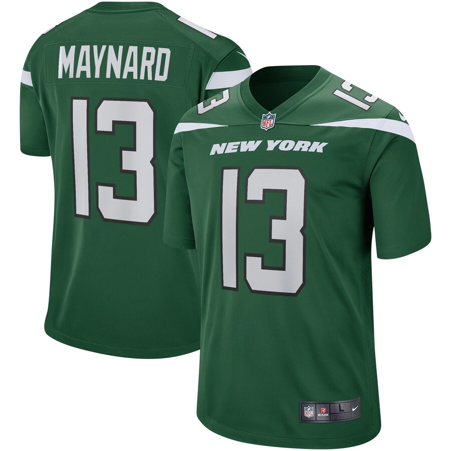 Men's New York Jets Don Maynard Nike Gotham Green Game Retired Player Jersey - Jersey