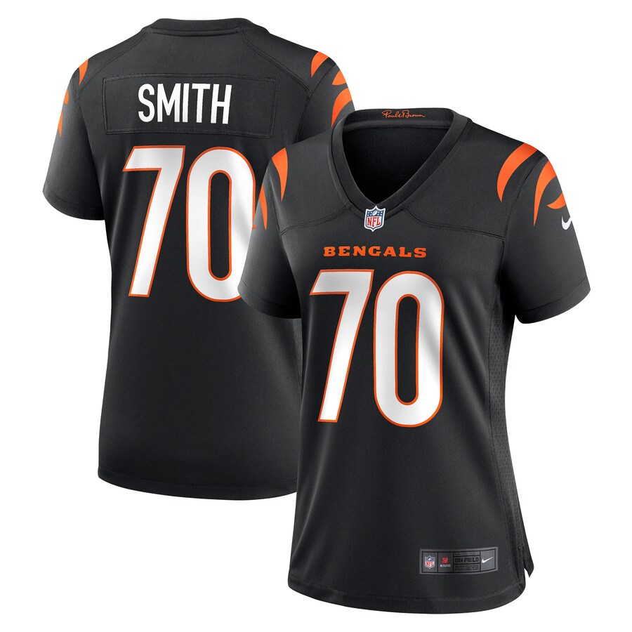 Women's Cincinnati Bengals D'Ante Smith Nike Black Game Jersey - Jersey