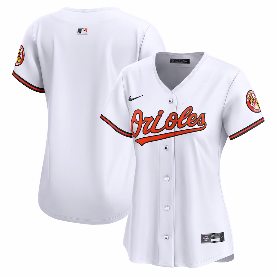 Women's Baltimore Orioles Nike White Home Limited Jersey - Jersey