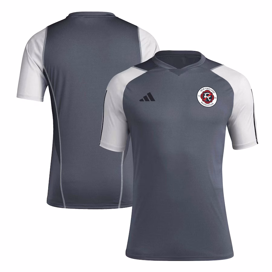Men's New England Revolution adidas Gray 2024 AEROREADY Training Jersey - Jersey