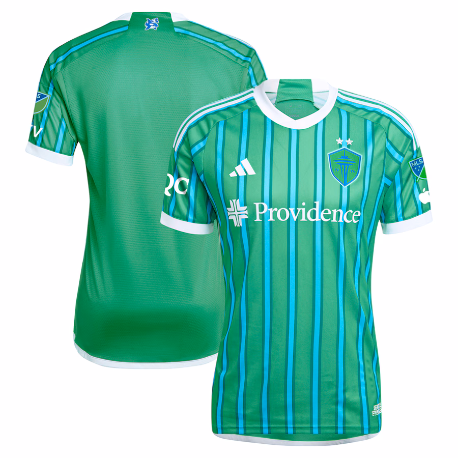 Men's Seattle Sounders FC  adidas Green 2024 The Anniversary Kit Authentic Jersey - Jersey