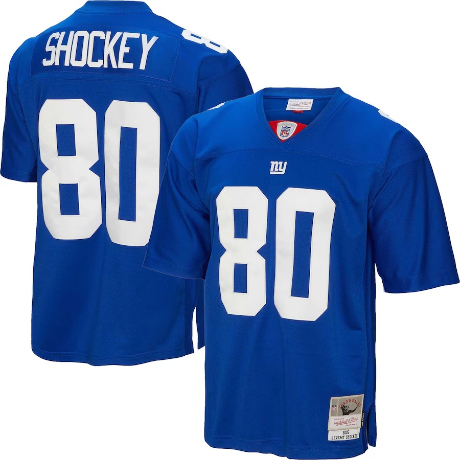Men's New York Giants Jeremy Shockey Mitchell & Ness Royal Legacy Replica Jersey - Jersey
