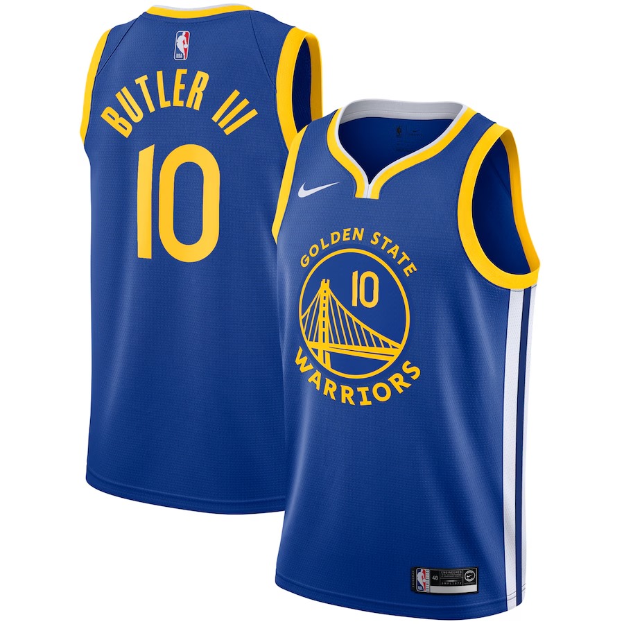 Youth Golden State Warriors Jimmy Butler III Nike Royal Swingman Jersey - Icon Edition - Jersey