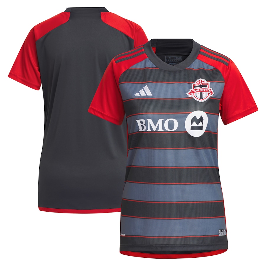 Women's Toronto FC adidas Gray 2023 Club Kit Replica Jersey - Jersey