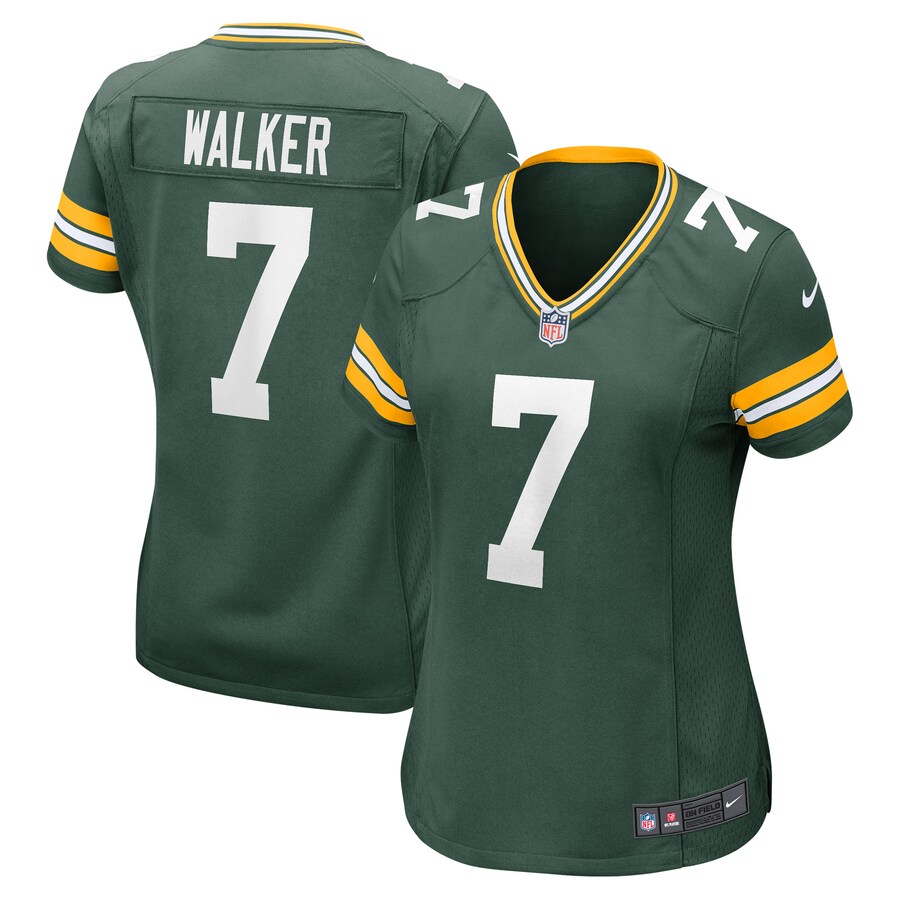 Women's Green Bay Packers Quay Walker Nike Green Player Game Jersey - Jersey
