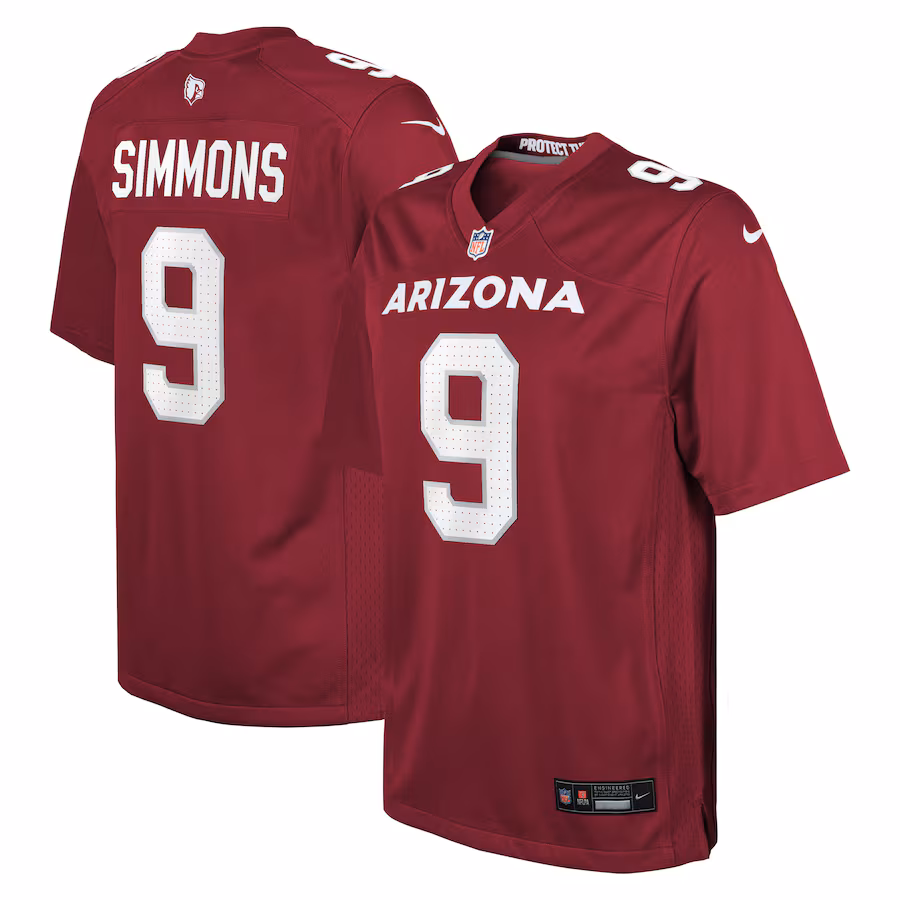 Youth Arizona Cardinals Isaiah Simmons Nike Cardinal Game Jersey - Jersey