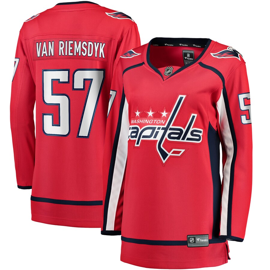Women's Washington Capitals Trevor van Riemsdyk Fanatics Branded Red Home Breakaway Jersey - Jersey