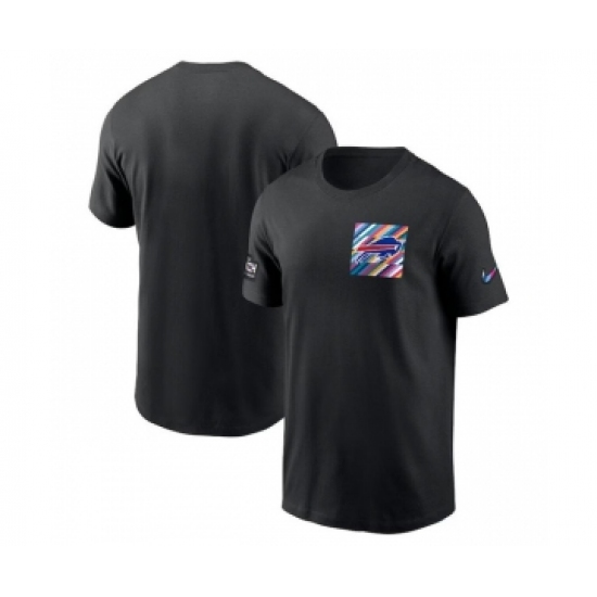 Men's Buffalo Bills Black 2023 Crucial Catch Sideline Tri-Blend T-Shirt - Jersey