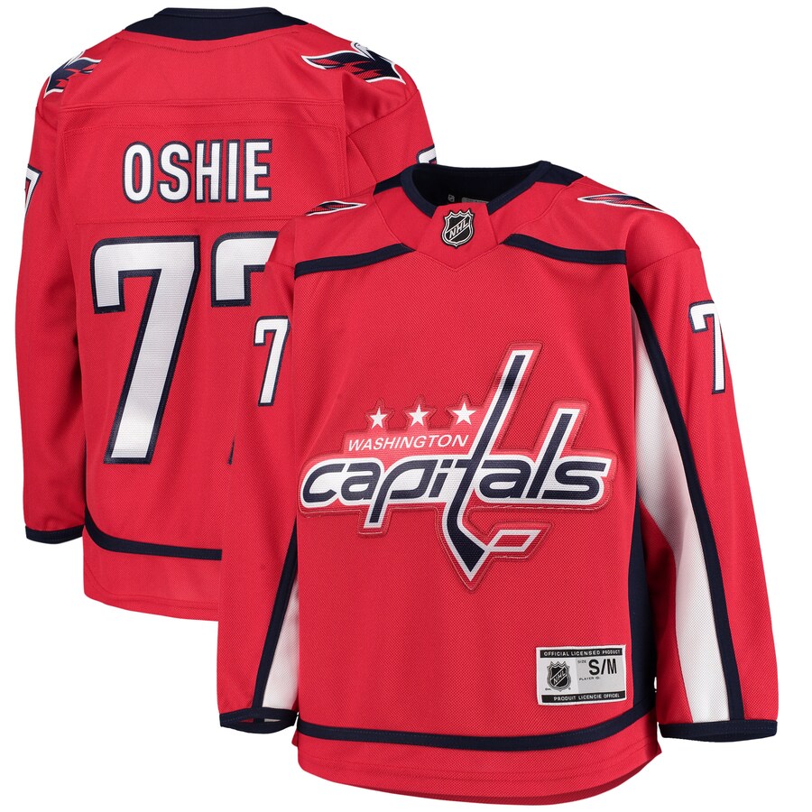 Youth Washington Capitals TJ Oshie Red Home Premier Jersey - Jersey