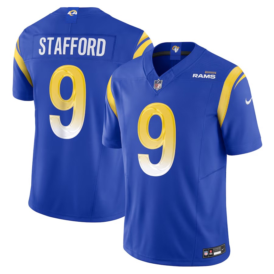 Men's Los Angeles Rams Matthew Stafford Nike Royal Vapor F.U.S.E. Limited Jersey - Jersey