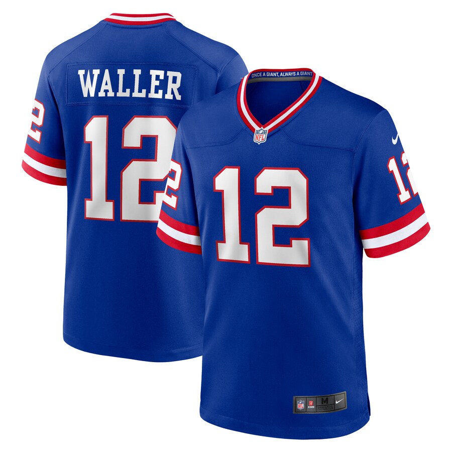 Men's New York Giants Darren Waller Nike Royal Alternate Game Jersey - Jersey