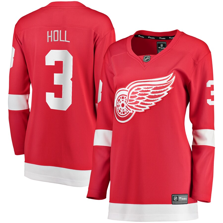 Women's Detroit Red Wings Justin Holl Fanatics Branded Red Home Breakaway Player Jersey - Jersey