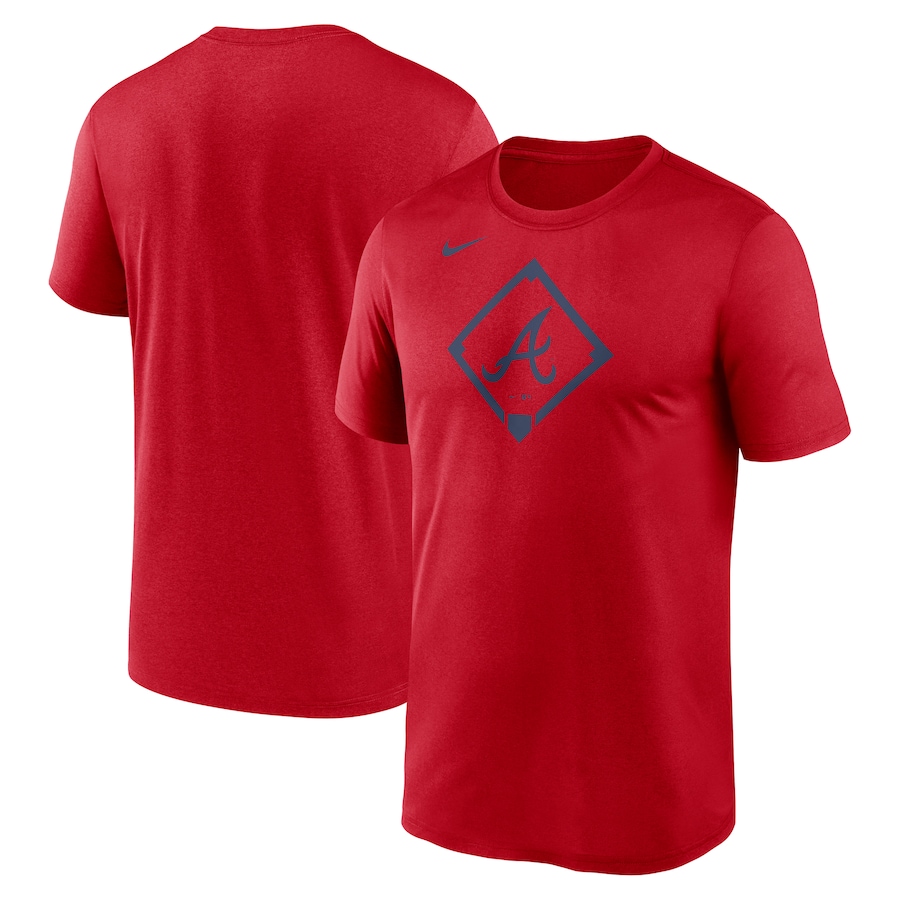Men's Atlanta Braves Nike Red Icon Legend Performance T-Shirt - Jersey