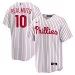 Men's Philadelphia Phillies JT Realmuto Nike White Home Replica Player Name Jersey - Jersey