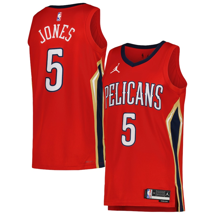 Unisex New Orleans Pelicans Herbert Jones Jordan Brand Red Swingman Jersey - Statement Edition - Jersey