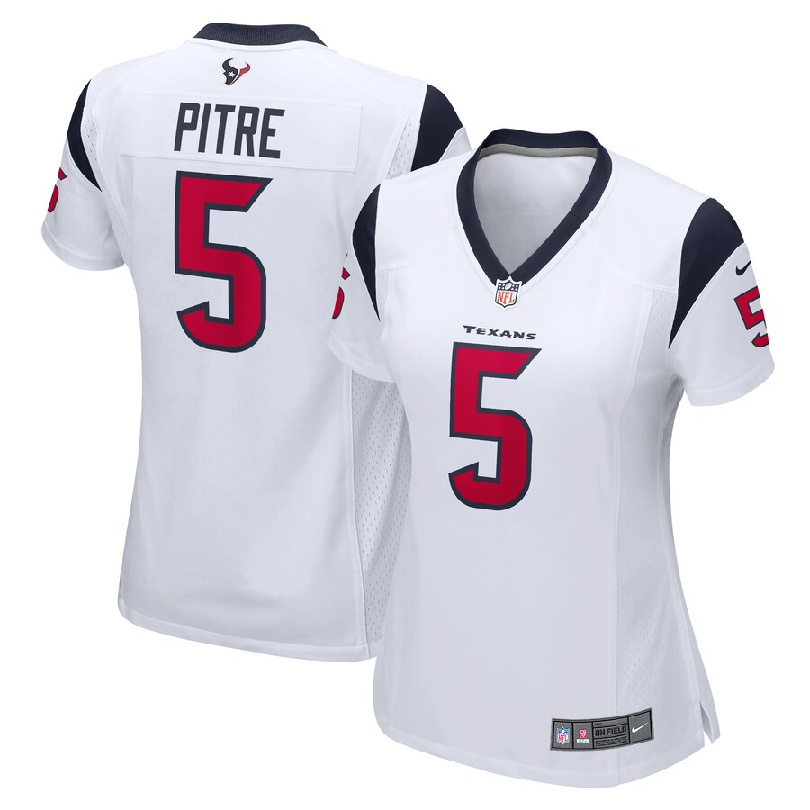 Women's Houston Texans Jalen Pitre Nike White Game Player Jersey - Jersey