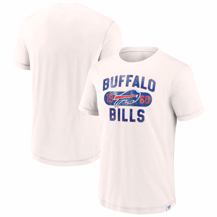 Men's Buffalo Bills Fanatics White Act Fast T-Shirt - Jersey