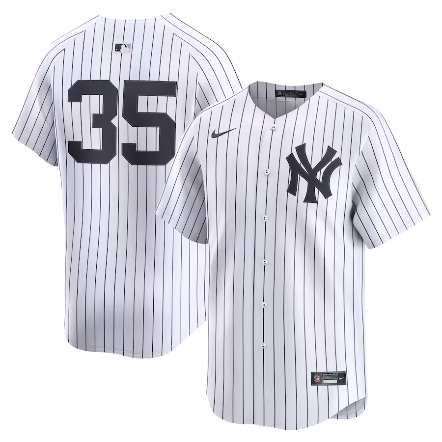 Men's New York Yankees Cody Bellinger Nike White Home Limited Player Jersey - Jersey