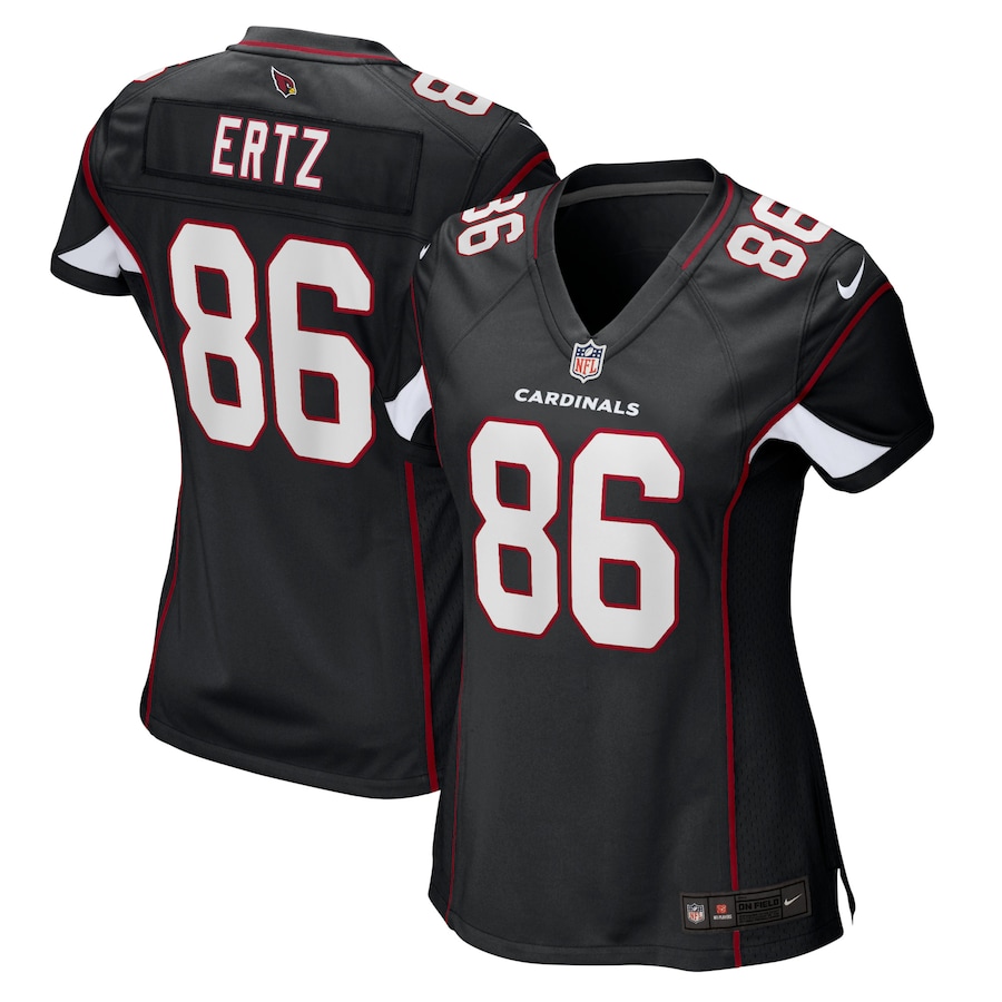 Women's Arizona Cardinals Zach Ertz Nike Black Alternate Player Game Jersey - Jersey