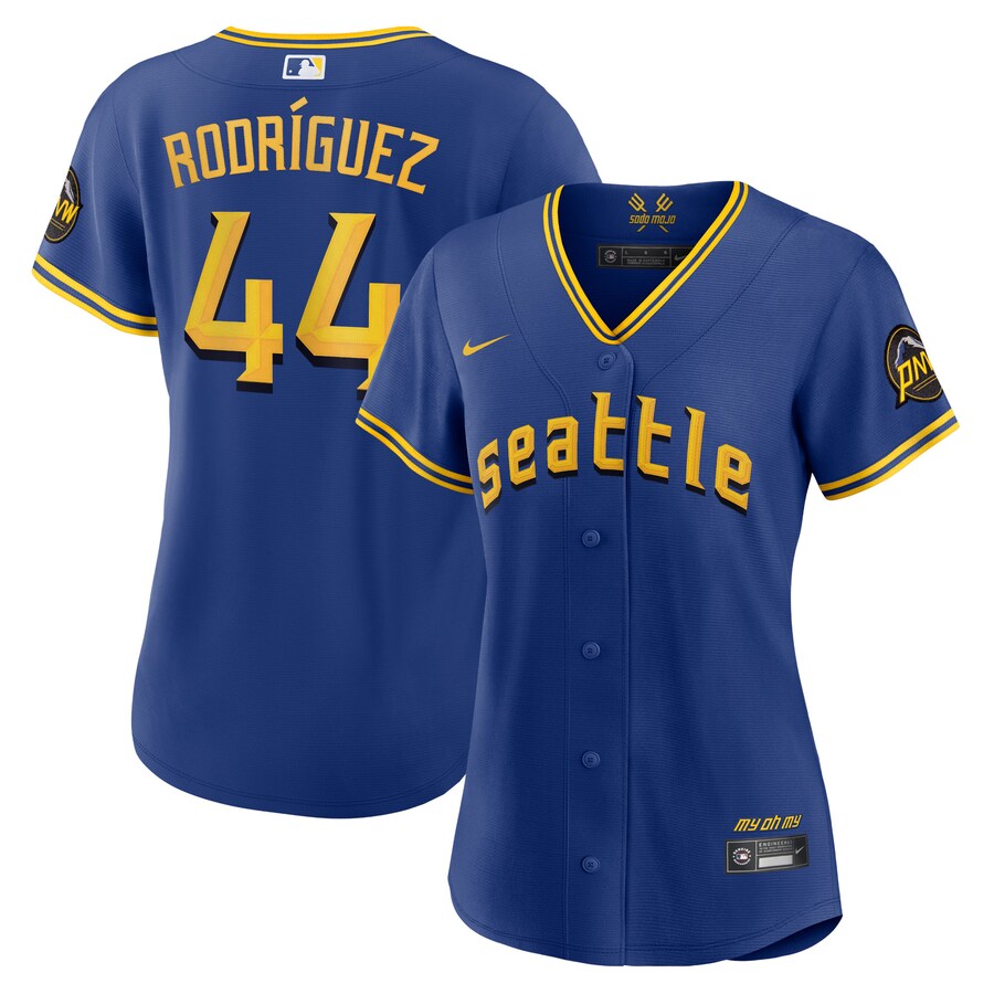 Women's Seattle Mariners Julio Rodríguez Nike Royal City Connect Replica Player Jersey - Jersey
