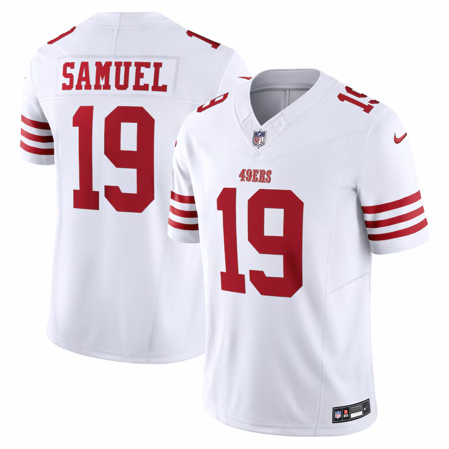 Men's San Francisco 49ers Deebo Samuel Nike White Vapor F.U.S.E. Limited Jersey - Jersey