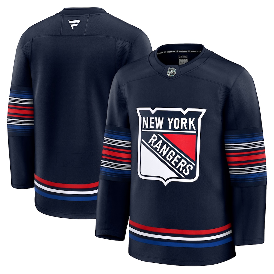 Men's New York Rangers Fanatics Navy Alternate Premium Jersey - Jersey