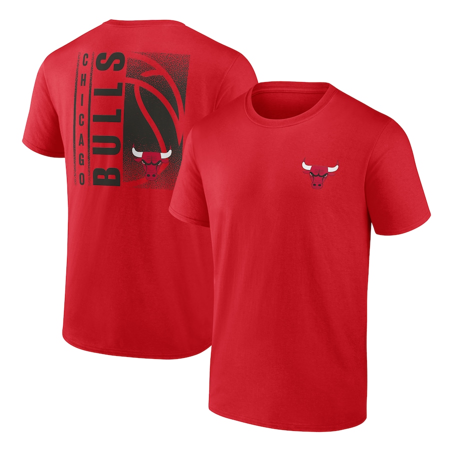 Men's Chicago Bulls  Red For the Team T-Shirt - Jersey