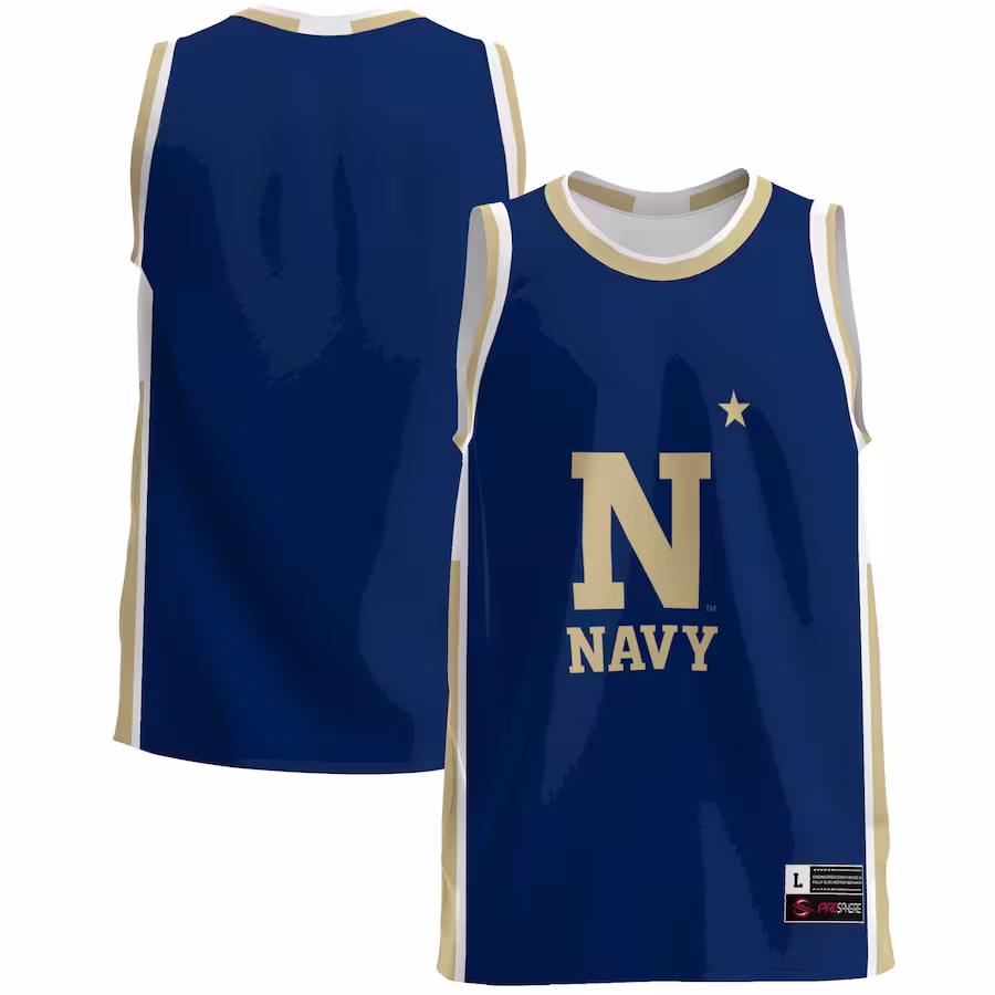 Navy Midshipmen GameDay Greats  Lightweight Basketball Jersey - Blue - Jersey