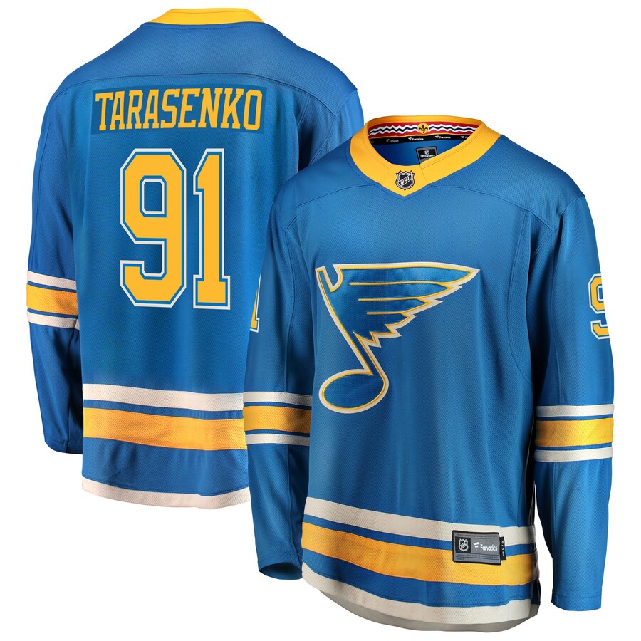 Youth St. Louis Blues Vladimir Tarasenko Fanatics Branded Blue Breakaway Alternate Player Jersey - Jersey