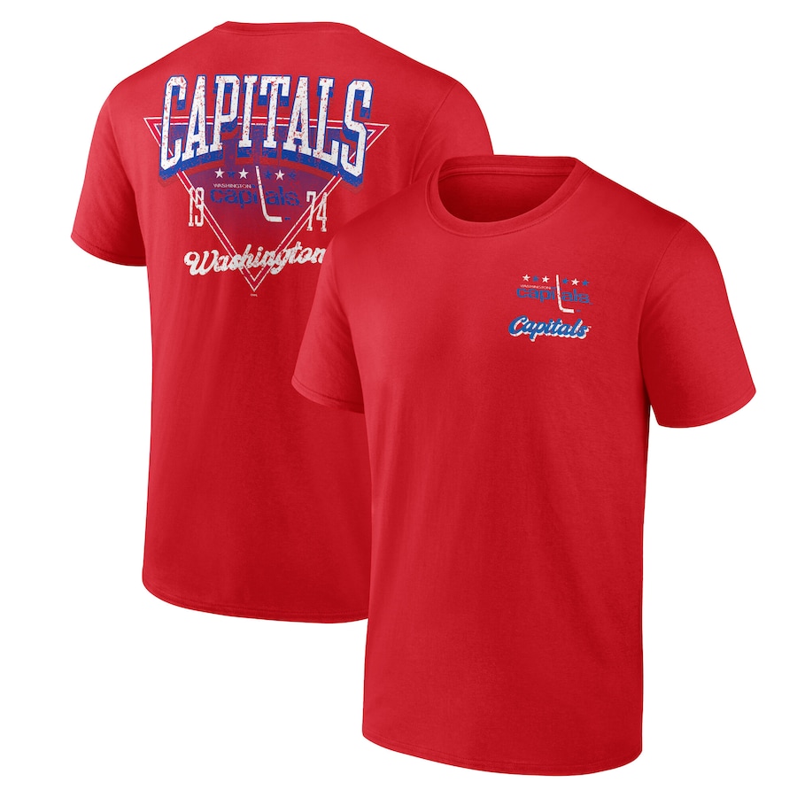 Men's Washington Capitals Red Never Over T-Shirt - Jersey