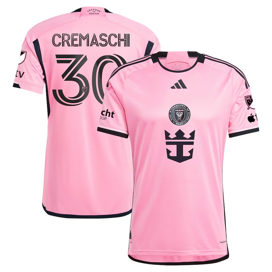 Men's Inter Miami CF Benjamin Cremaschi adidas Pink 2024 2getherness Authentic Player Jersey - Jersey