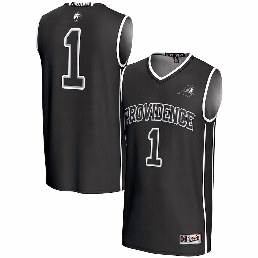 Youth GameDay Greats #1 Black Providence Friars Lightweight Basketball Jersey - Jersey