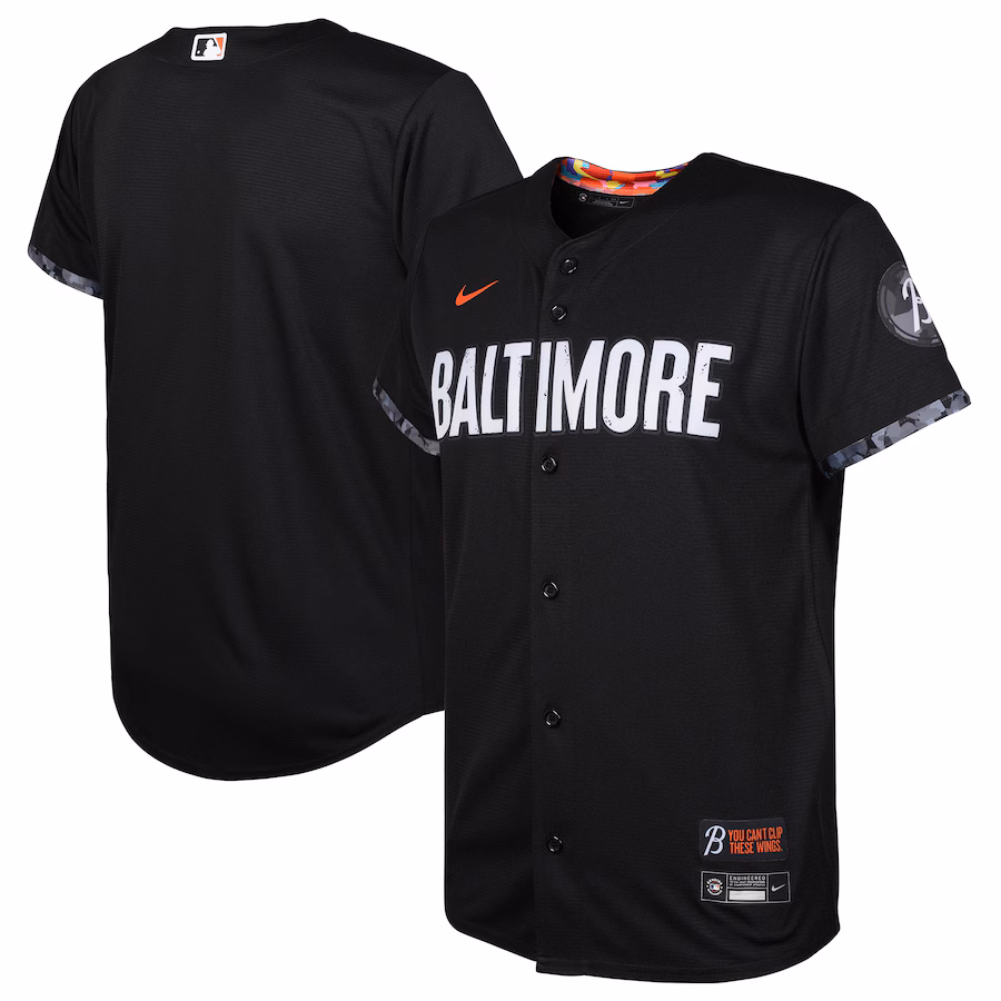 Youth Baltimore Orioles  Nike Black City Connect Replica Jersey - Jersey