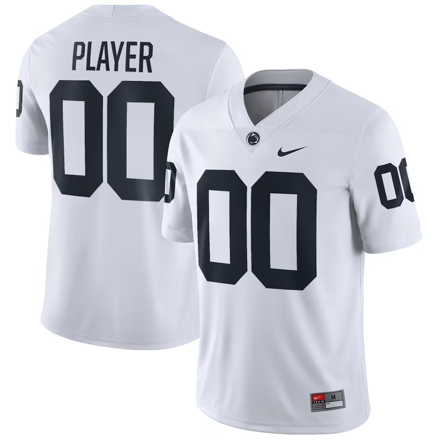 Penn State Nittany Lions Nike Pick-A-Player NIL Replica Football Jersey - White - Jersey