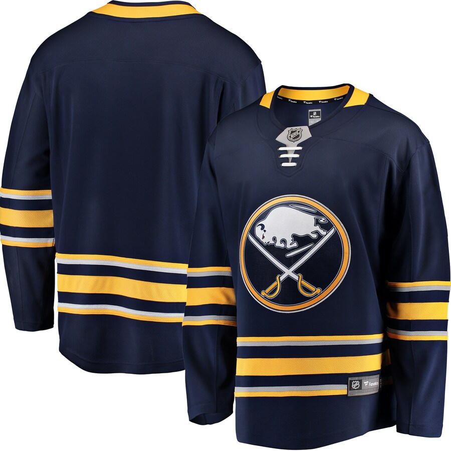 Men's Buffalo Sabres Fanatics Branded Blue Breakaway Home Jersey - Jersey