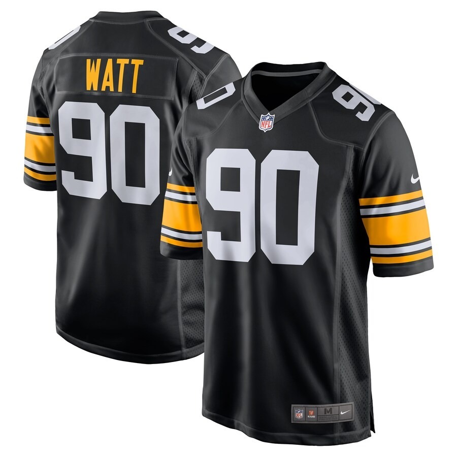 Youth Pittsburgh Steelers T.J. Watt Nike Black Game Jersey - Jersey
