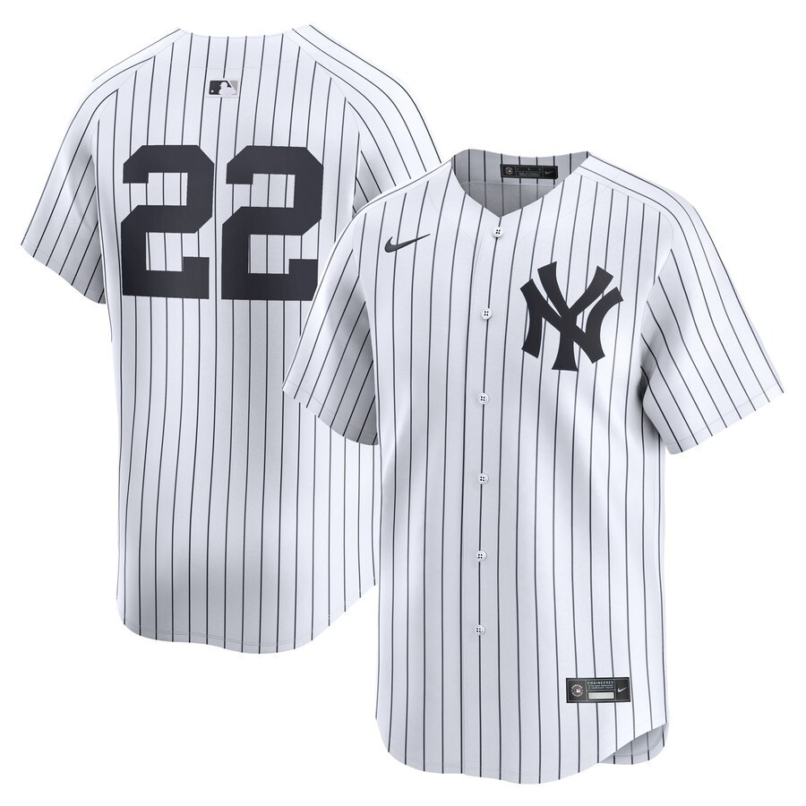 Men's New York Yankees Juan Soto Nike White Home Limited Player Jersey - Jersey