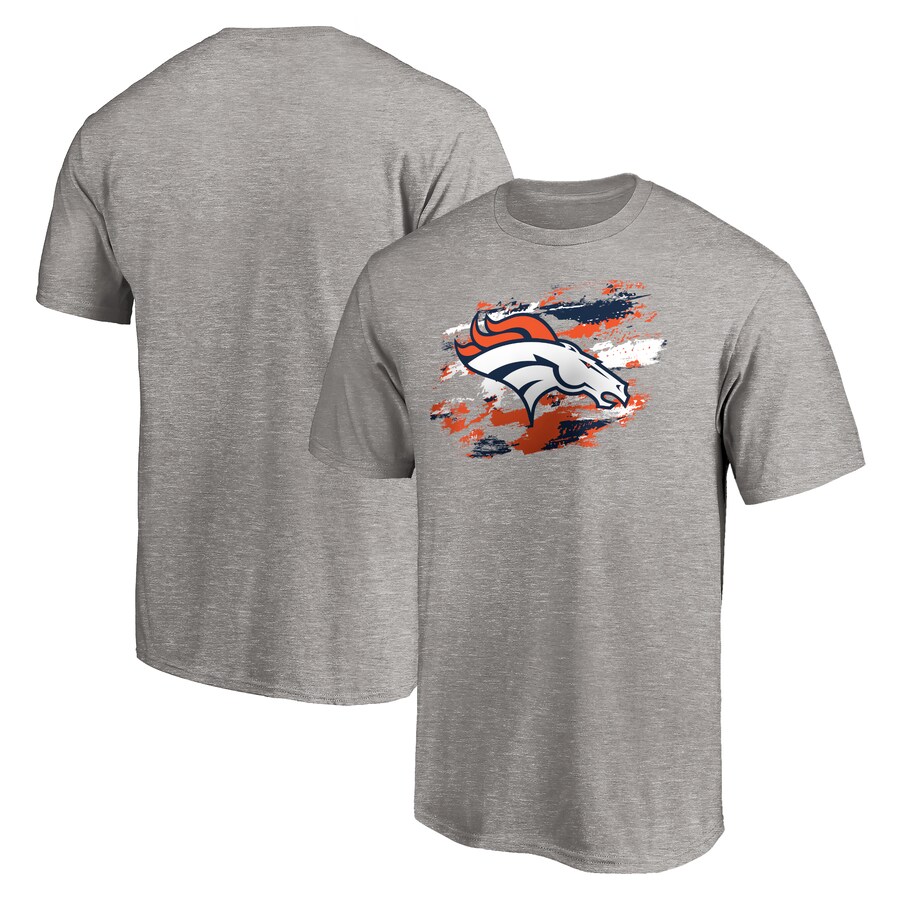 Men's Denver Broncos Heather Gray True Color T-Shirt - Jersey