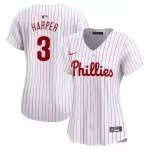 Women's Philadelphia Phillies Bryce Harper Nike White Home Limited Player Jersey - Jersey