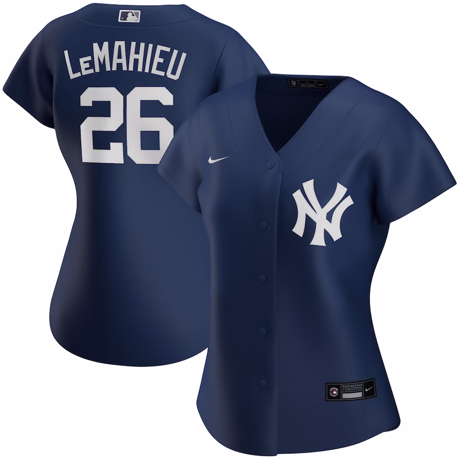 Women's New York Yankees DJ LeMahieu Nike Navy Alternate Replica Player Jersey - Jersey