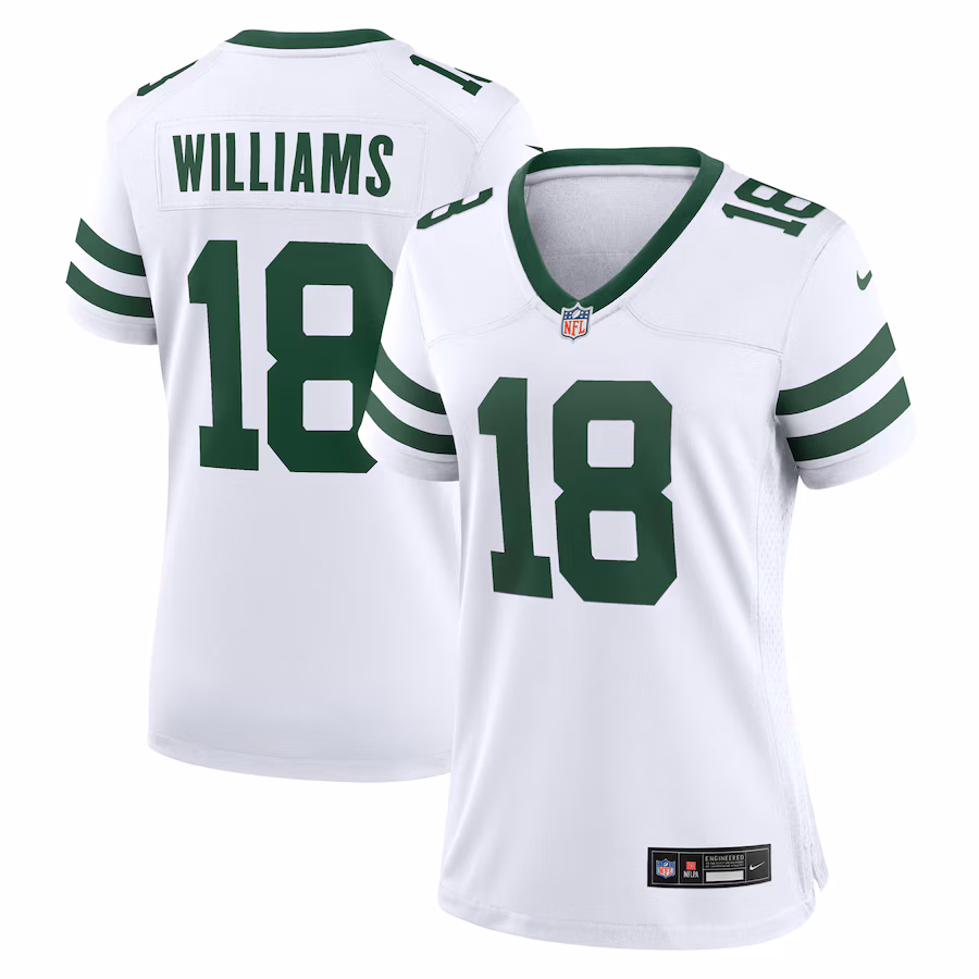 Women's New York Jets Legacy Mike Williams Nike White  Game Player Jersey - Jersey