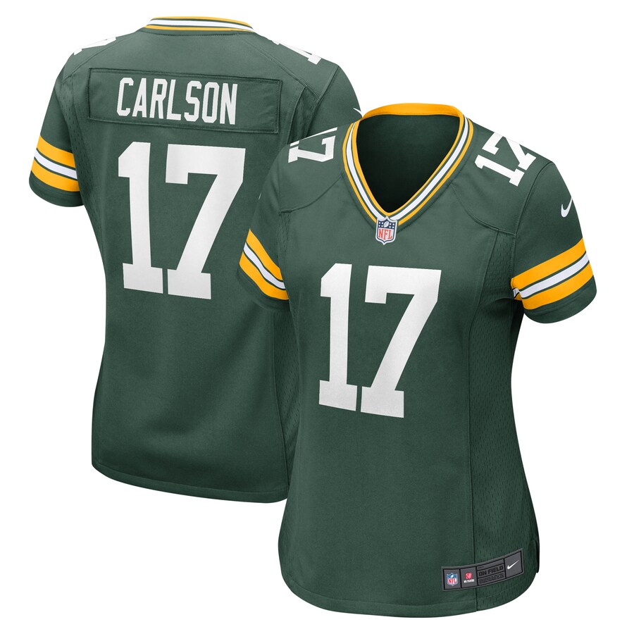 Women's Green Bay Packers Anders Carlson Nike  Green  Game Jersey - Jersey
