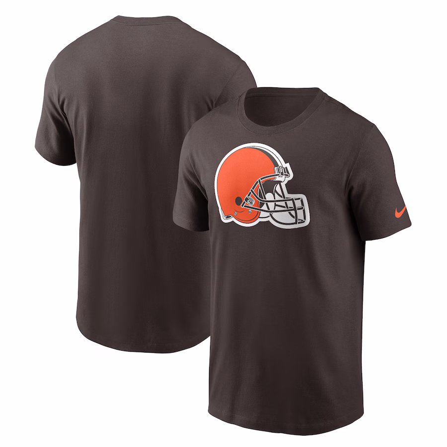 Men's Cleveland Browns Nike Brown Primary Logo T-Shirt - Jersey