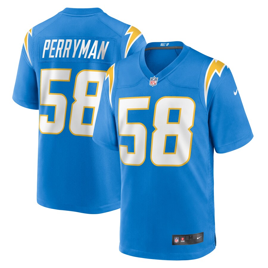 Men's Los Angeles Chargers Denzel Perryman Nike  Powder Blue  Game Jersey - Jersey