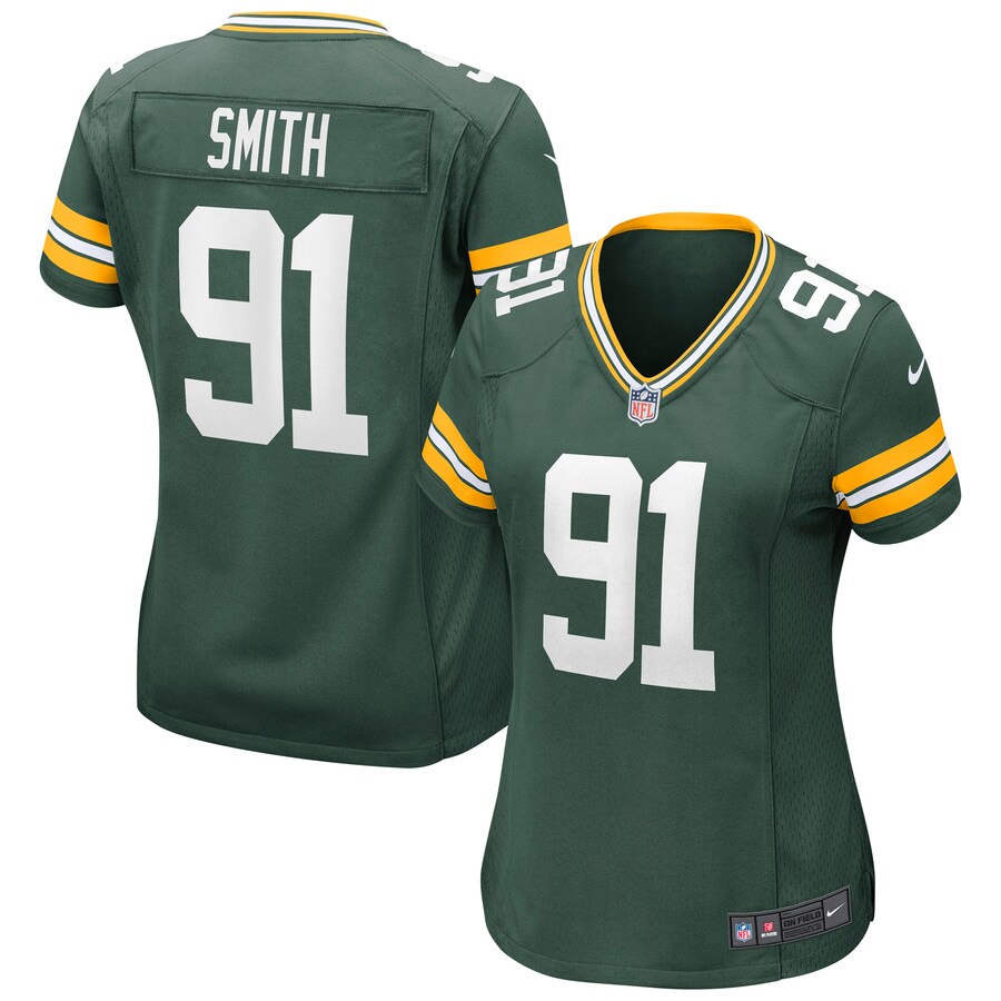 Women's Green Bay Packers Preston Smith Nike Green Game Jersey - Jersey
